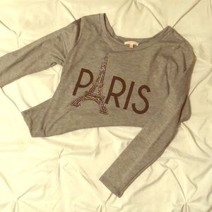 Open back long sleeve